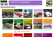 Voitures  pdales